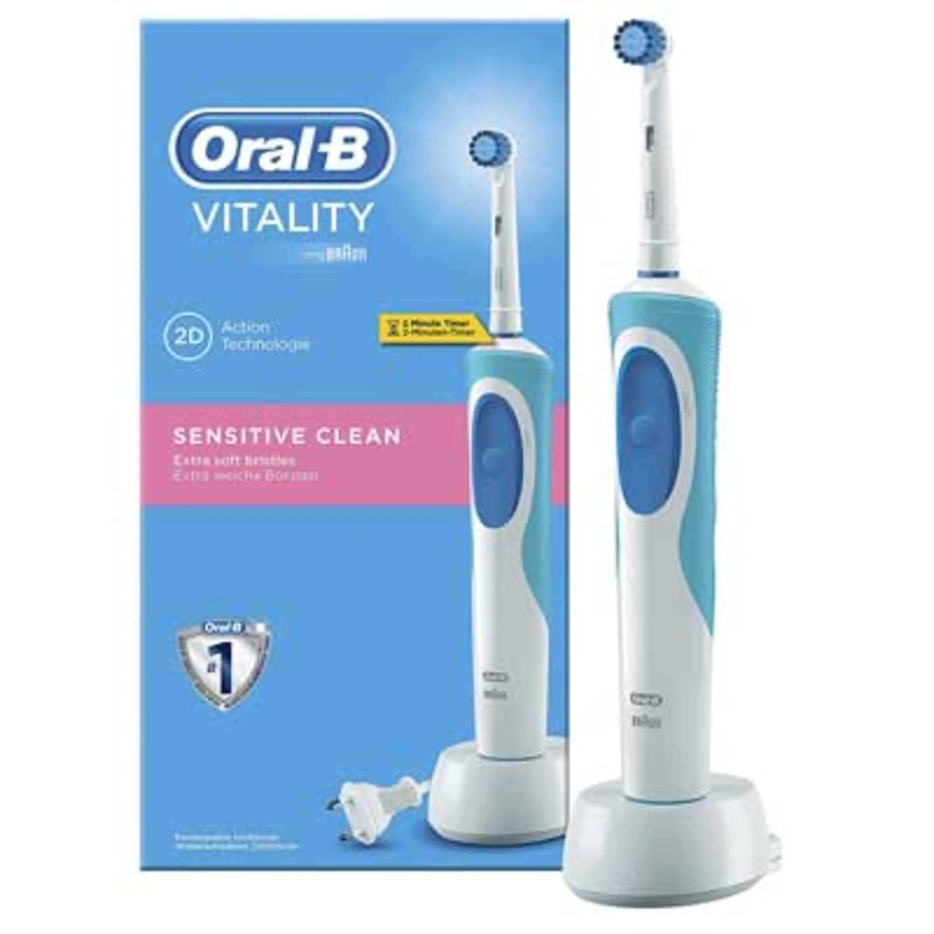 مسواک برقی ارال بی ORALB VITALITY SENSITIVE CLEAN مسواک برقی ارال بی ORALB VITALITY SENSITIVE CLEAN